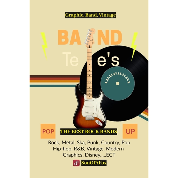 Bands Other - T-shirt Pop Up Show